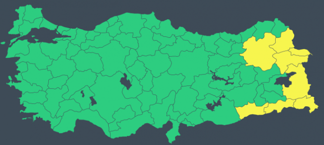 Kuvvetli bahar yağışları geliyor